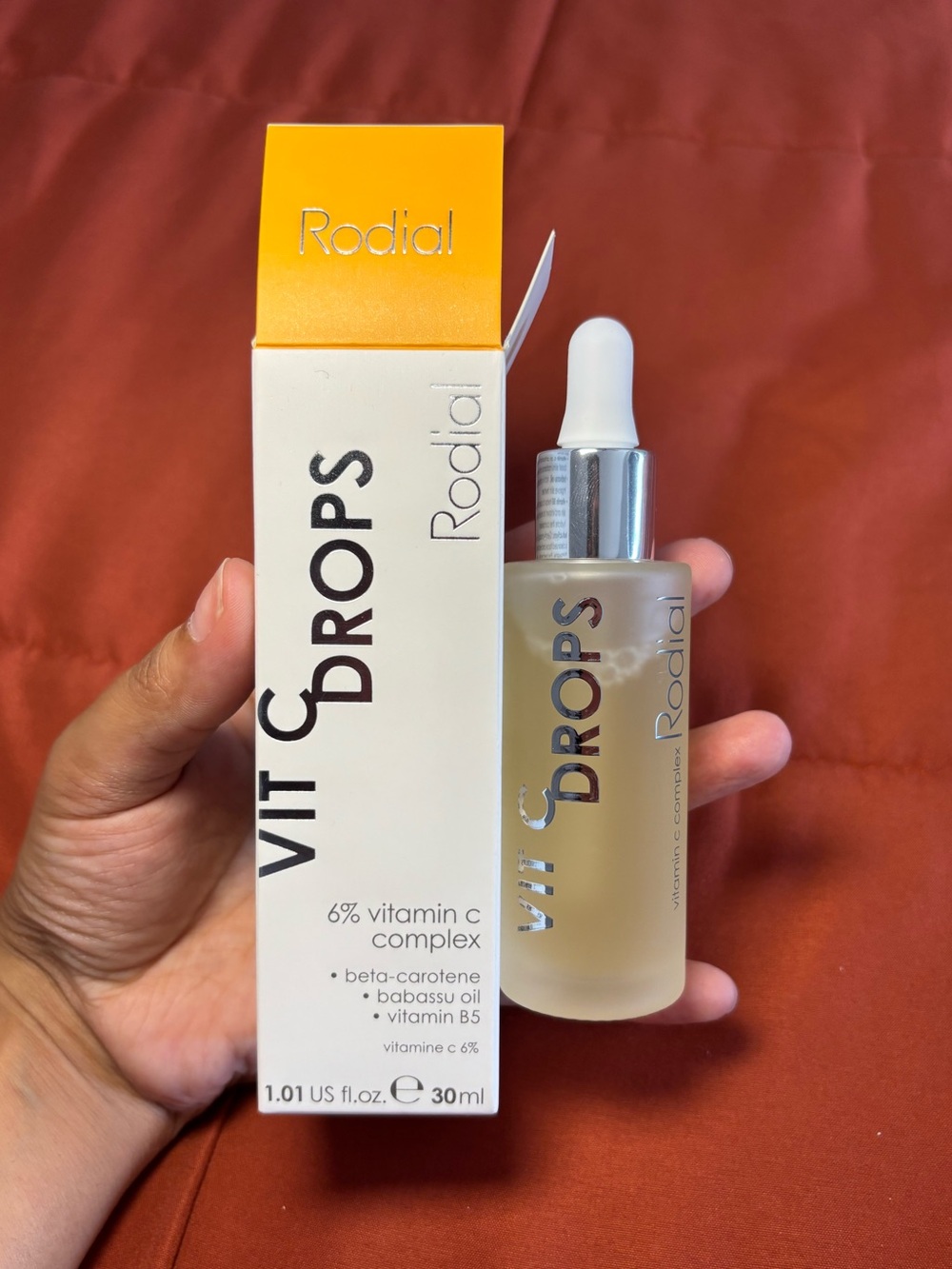 Rodial vitamin C serum drops, for brighter & refreshed skin
